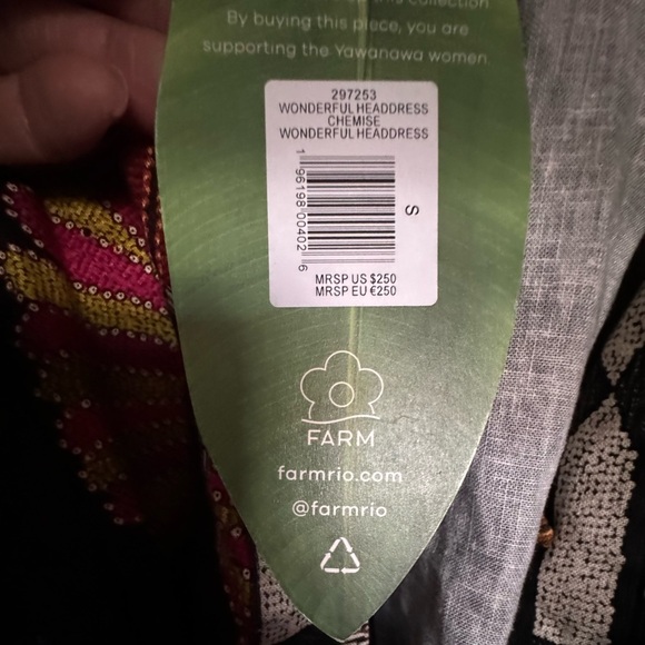 Farm Rio Dress size S - Picture 3 of 3